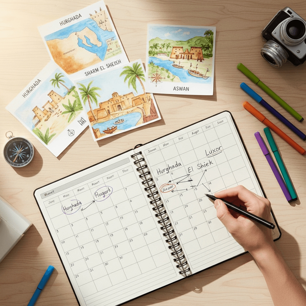 Customized itinerary planner with destination maps and scheduling flexibility