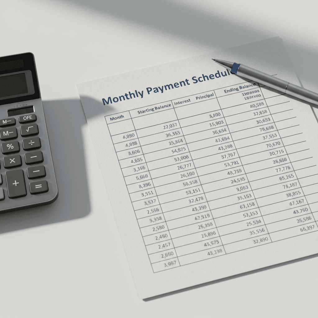 Flexible payment plans
