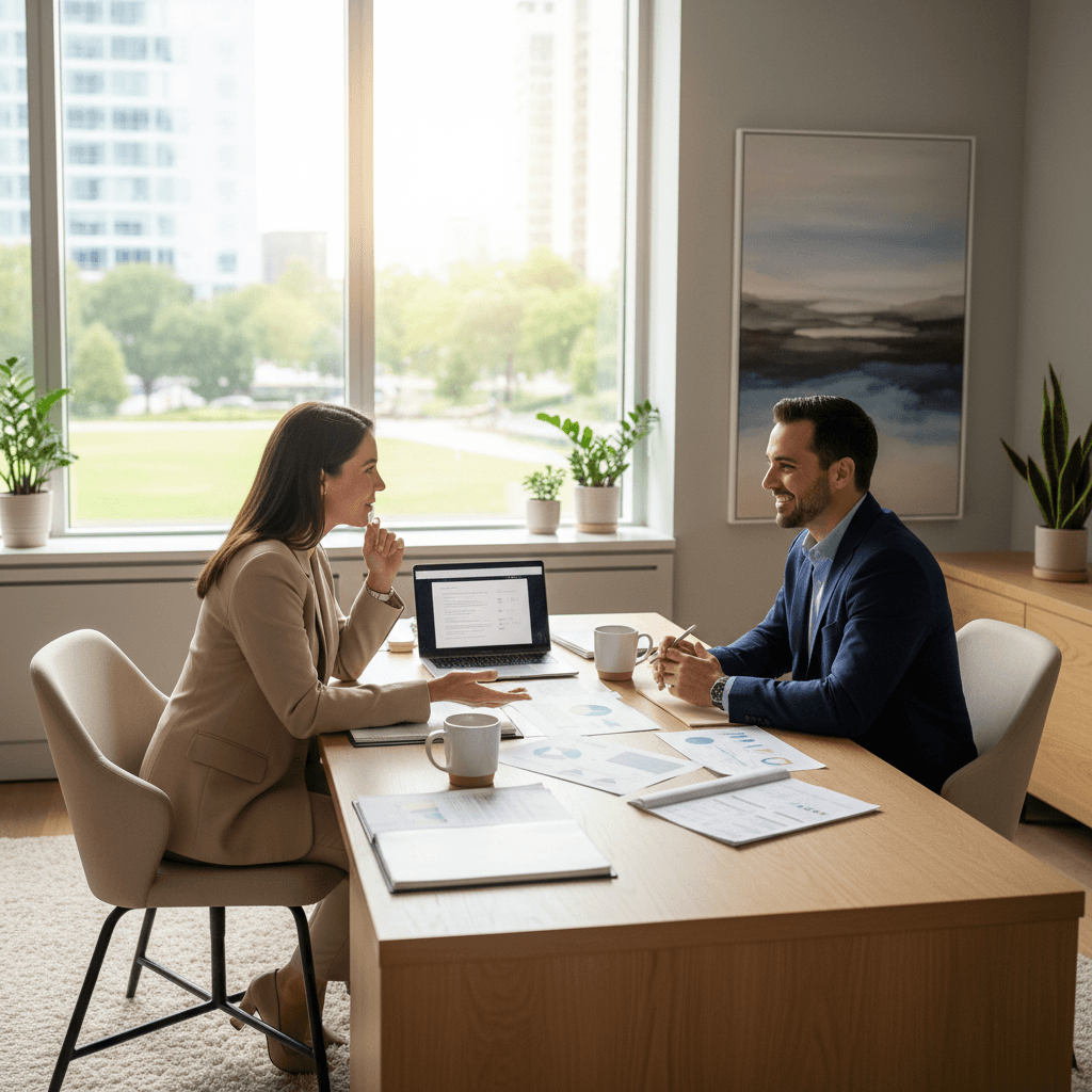 Personalized travel consultation discussion