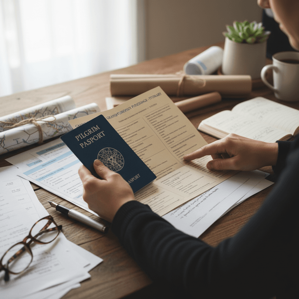 Fowj Travel coordinator organizing complete pilgrimage itinerary